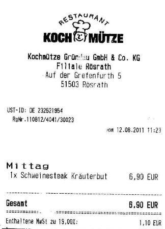 1kj Hffner Kochmtze Restaurant